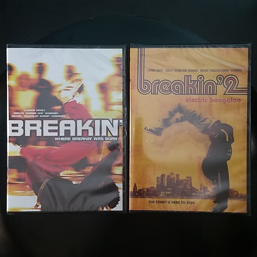 Breakin' & Breakin' 2: Electric Boogaloo, NEW PKG DVDs Double Feature Special